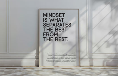 Mindset is What Separates the Best from the Rest