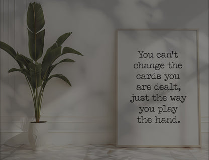 Change The Way You Play The Hand