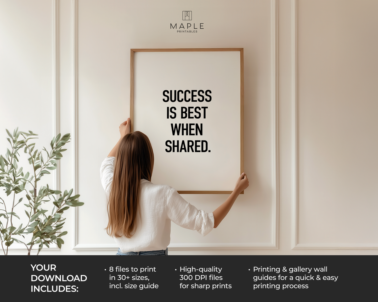 Success Is Best When Shared