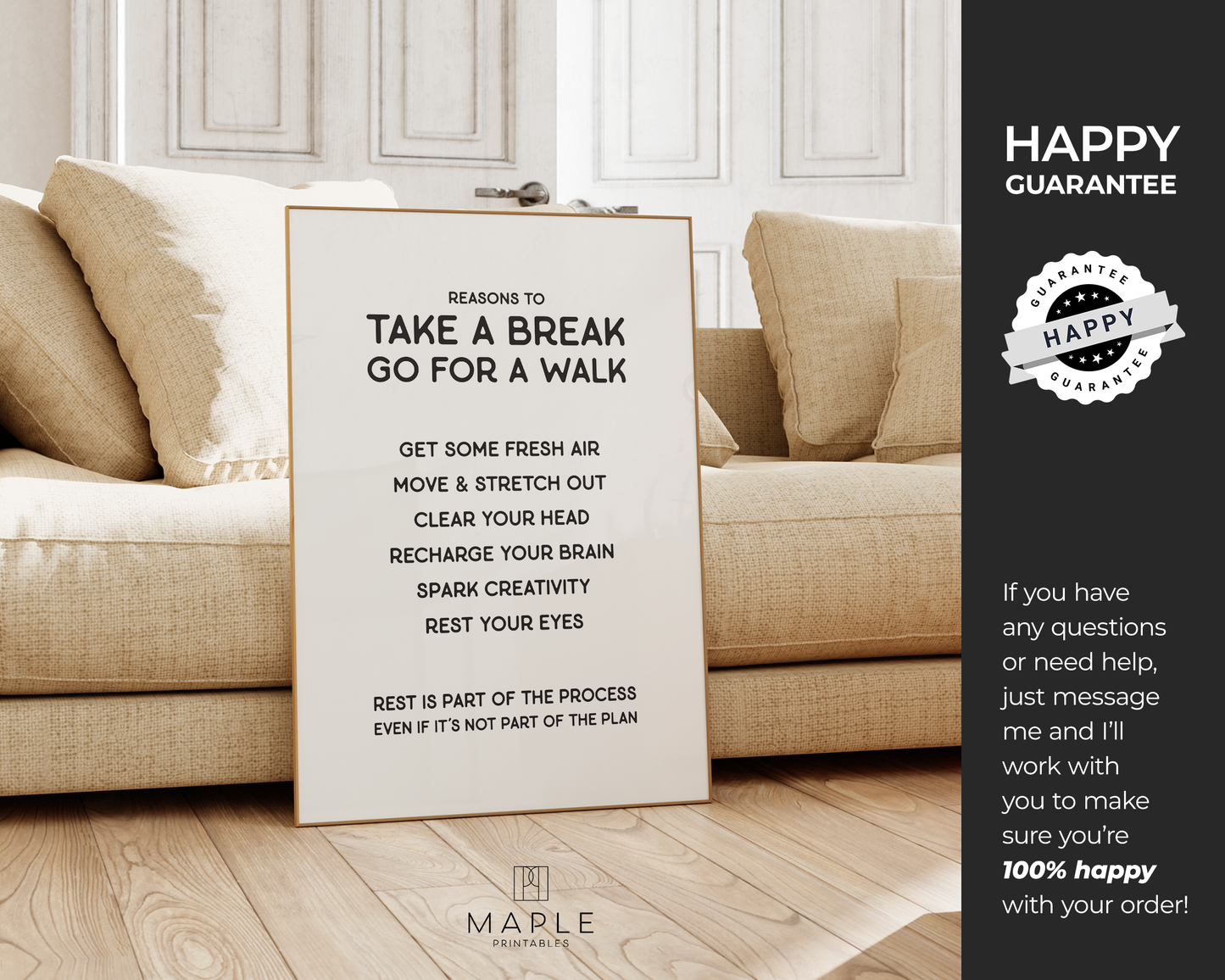 Reasons to Take a Break