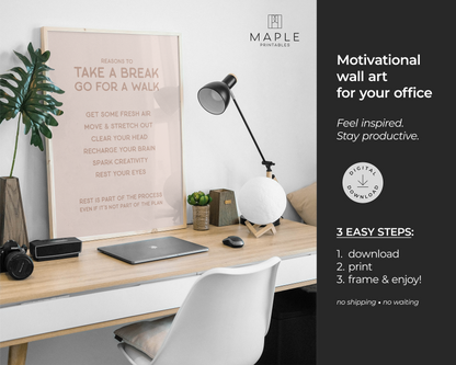 Reasons to Take a Break - Tan