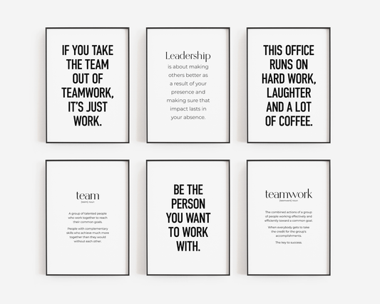 Teamwork Set 6C