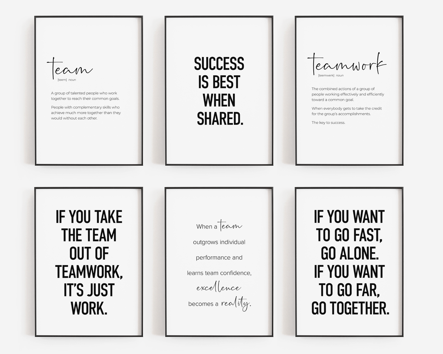 Teamwork Set 18A