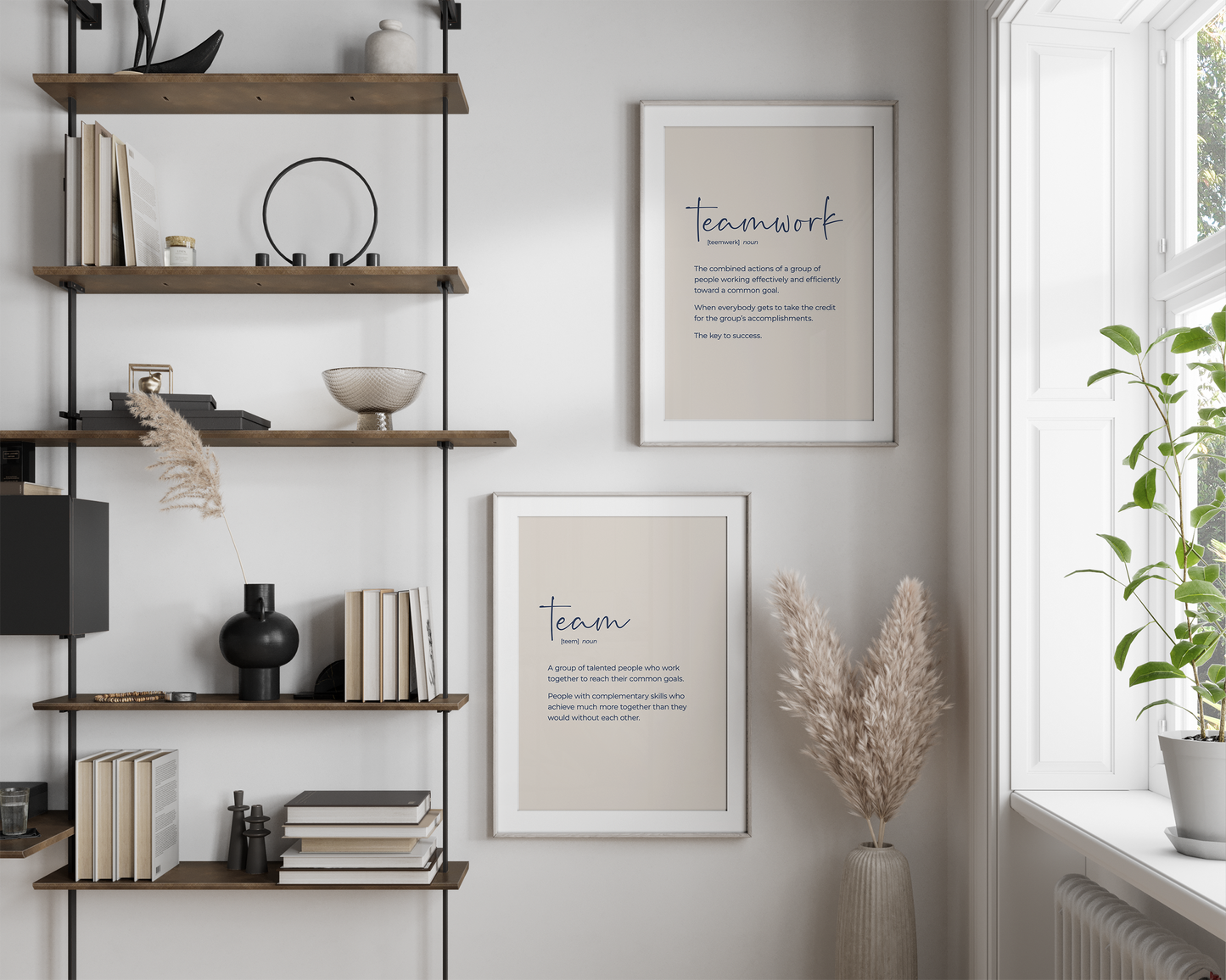 Finance Set 6A - Beige & Blue