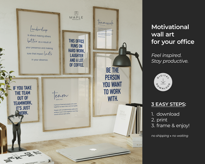 Teamwork Set 6A - Beige & Blue