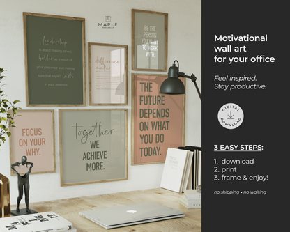 Motivational Teamwork 50A - Earth Tones