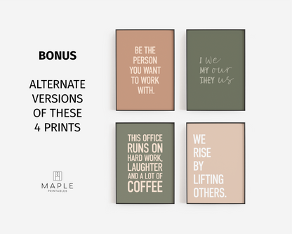 Motivational Teamwork 50A - Earth Tones