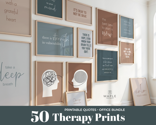 Therapy Bundle 50A - Teal & Tan