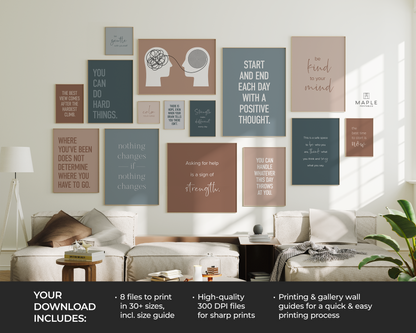 Therapy Bundle 50A - Teal & Tan