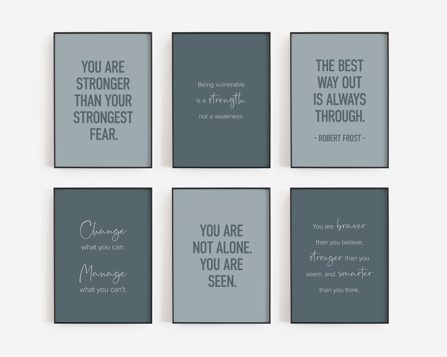 Therapy Set 6A - Blue