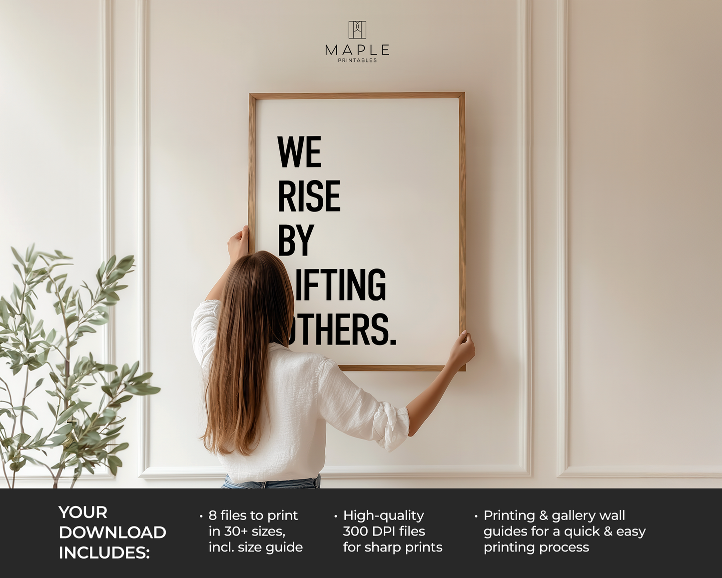 We Rise By Lifting Others